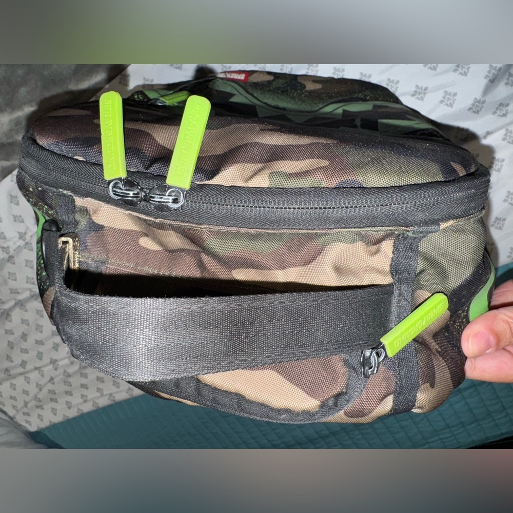 Sprayground - Camo Print/ Glow in the Dark Backpack - Picture 3 of 15